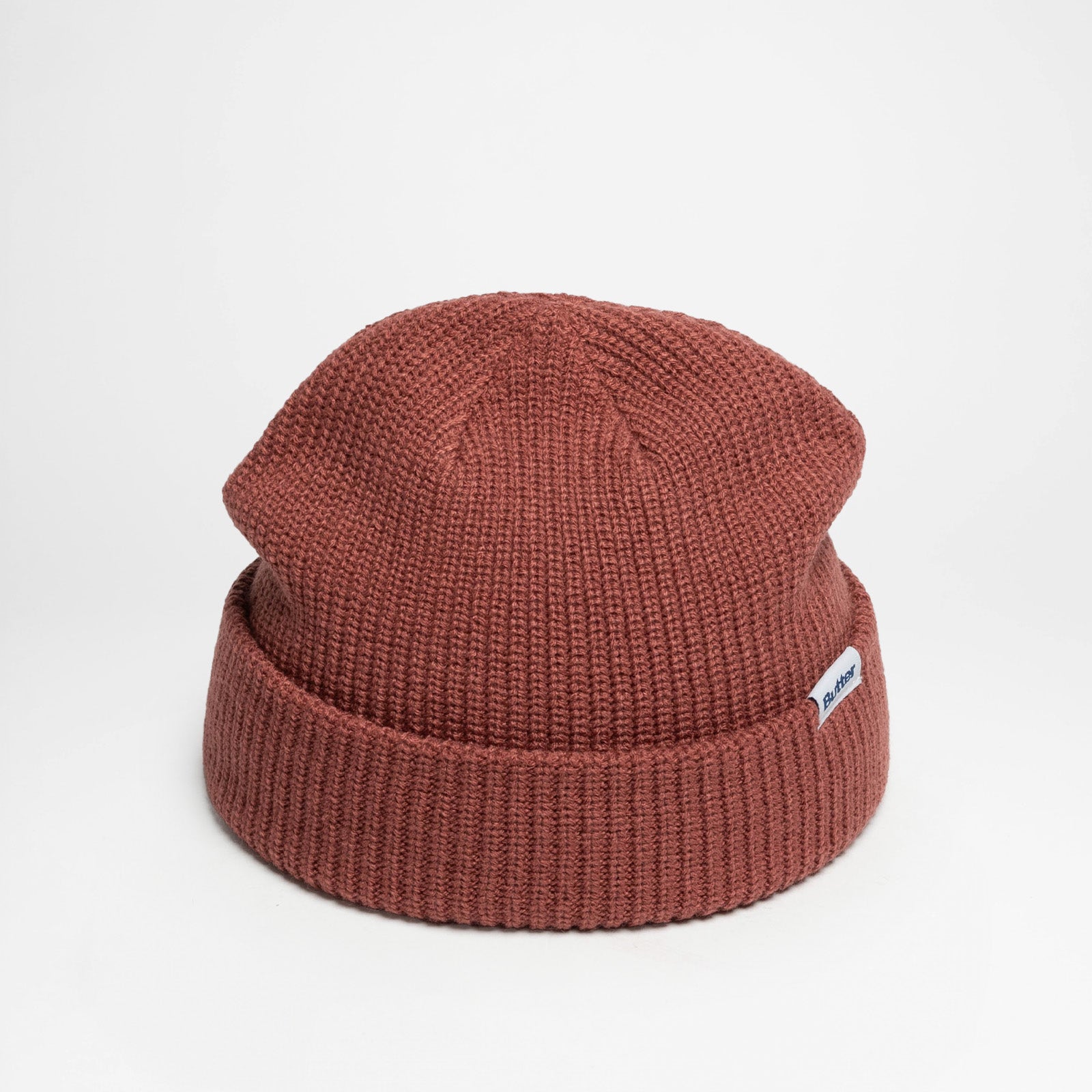 【BUTTER GOODS】Wharfie Beanie Dusty Rose Butter Goods Tall Wharfie Beanie - Black | Flatspot