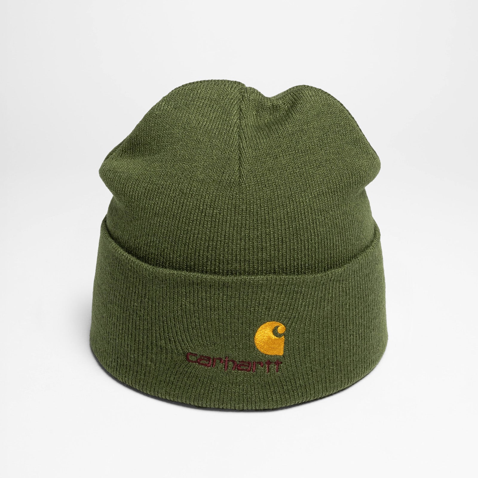 American Script Beanie Tarragon