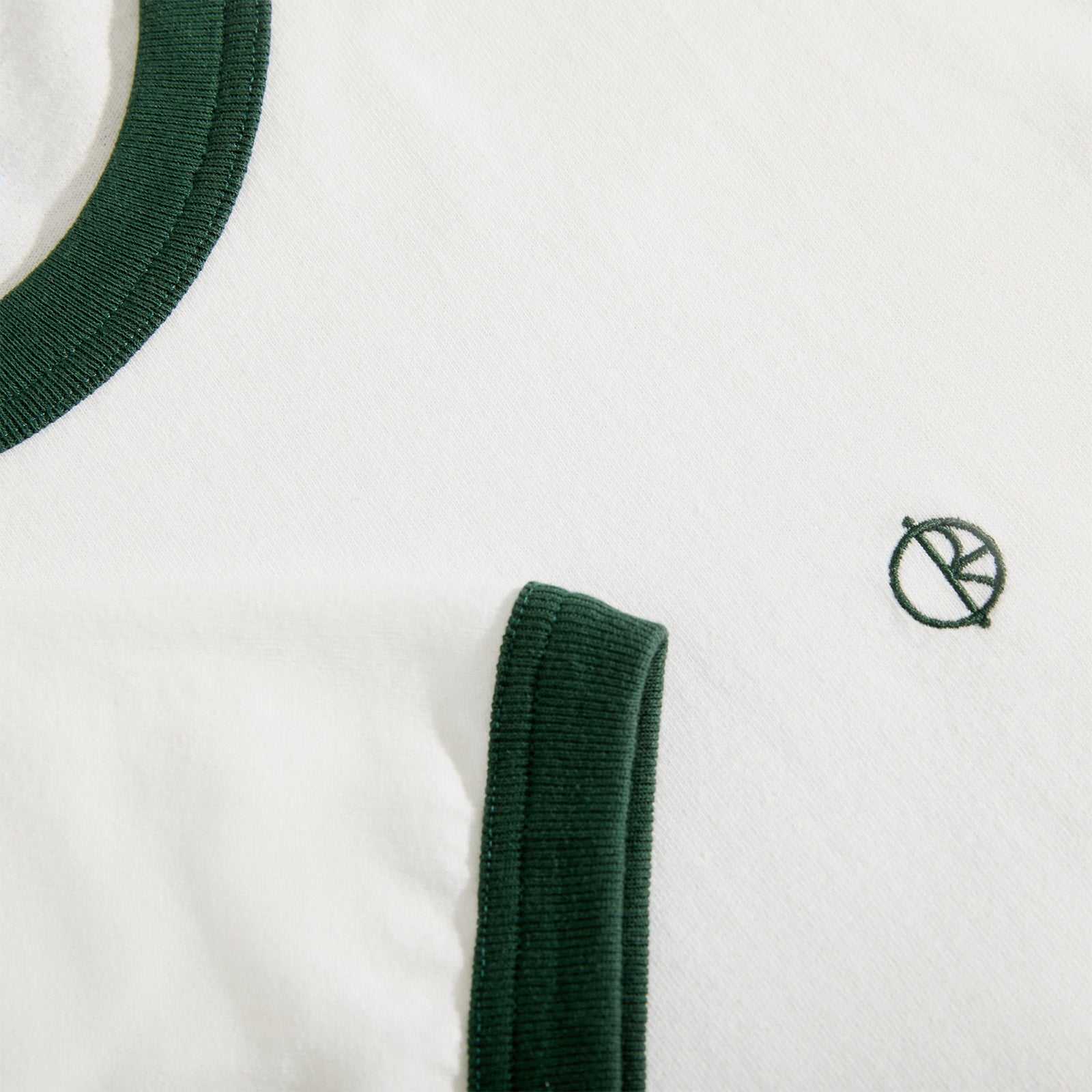 Ringer Cloud White Dark Green