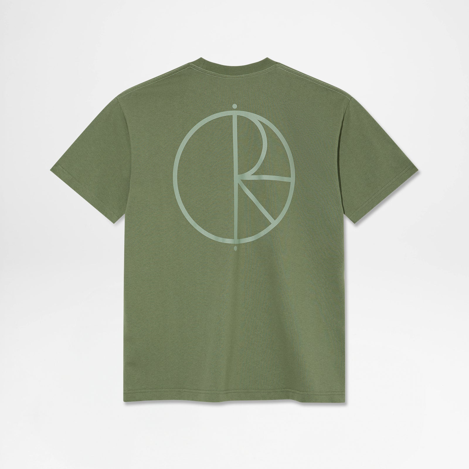 Contrast Stroke Logo Moss Green