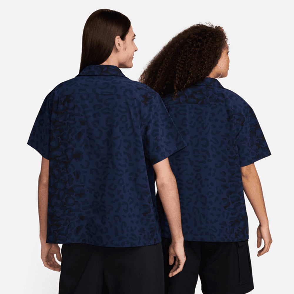 Bowler Btn up AOP Midnight Navy