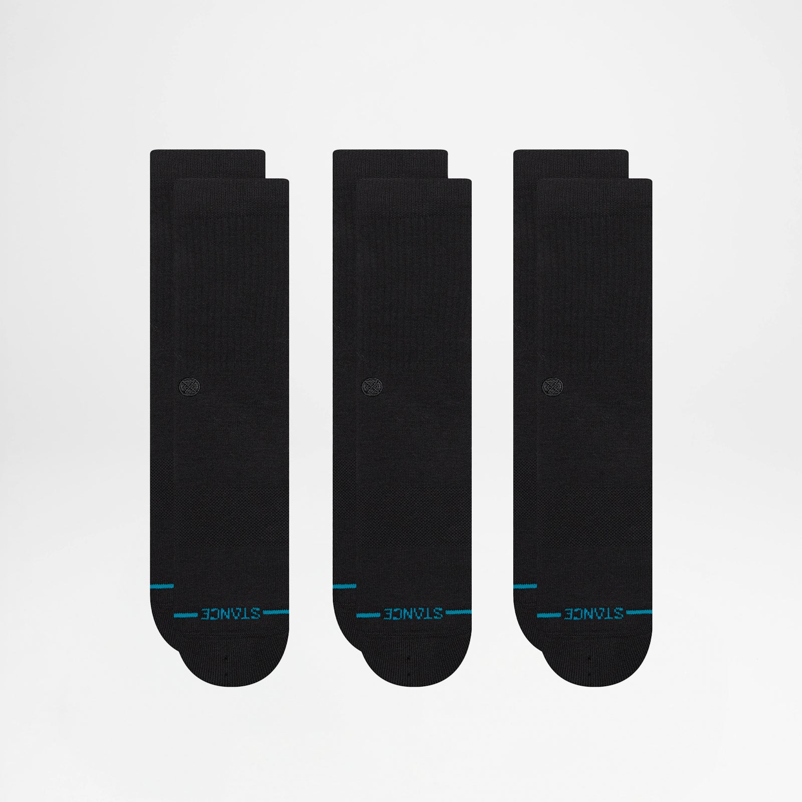 Icon 3-Pack Black Black