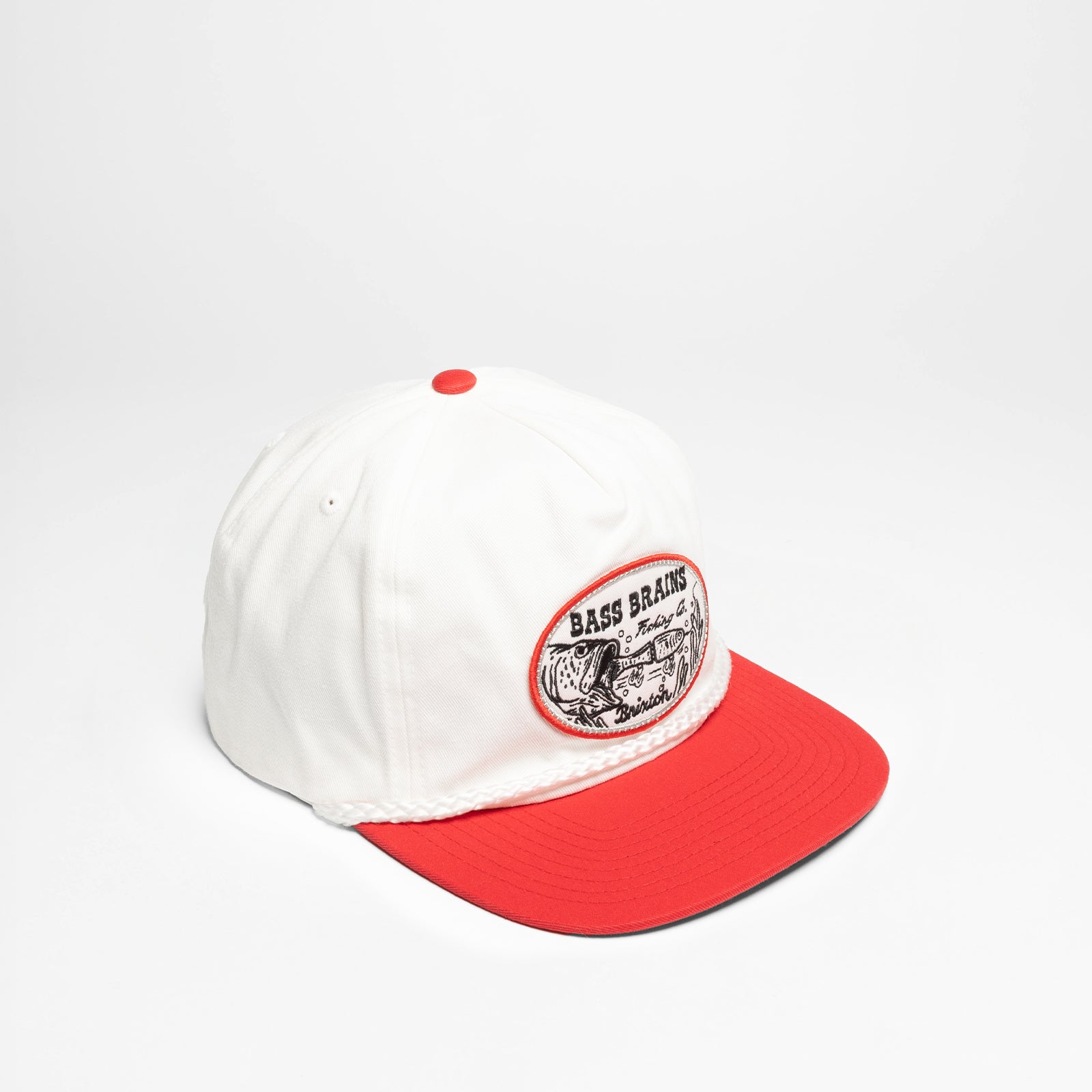 Bass Brains Swim HP White Red