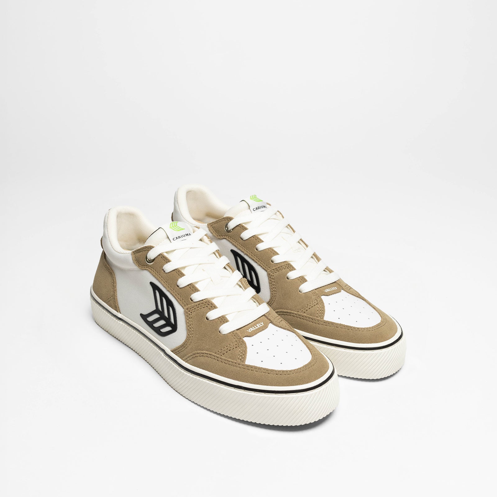 Vallely Pro White Burnt Sand