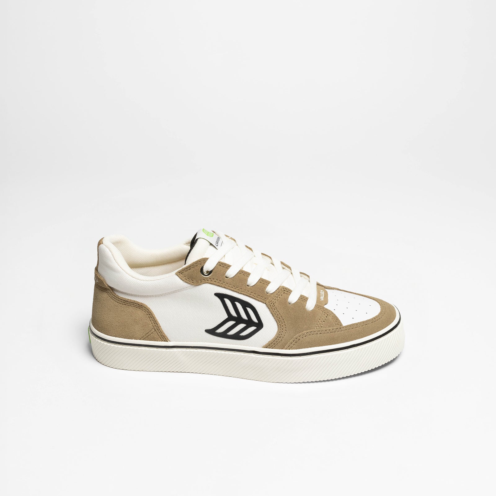 Vallely Pro White Burnt Sand