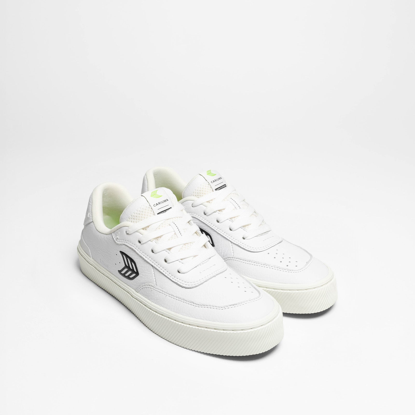 Luan Pro Premium Leather White Black