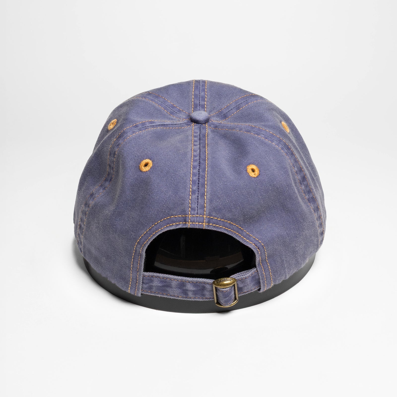 Rounded Logo 6 Panel Cap Purple