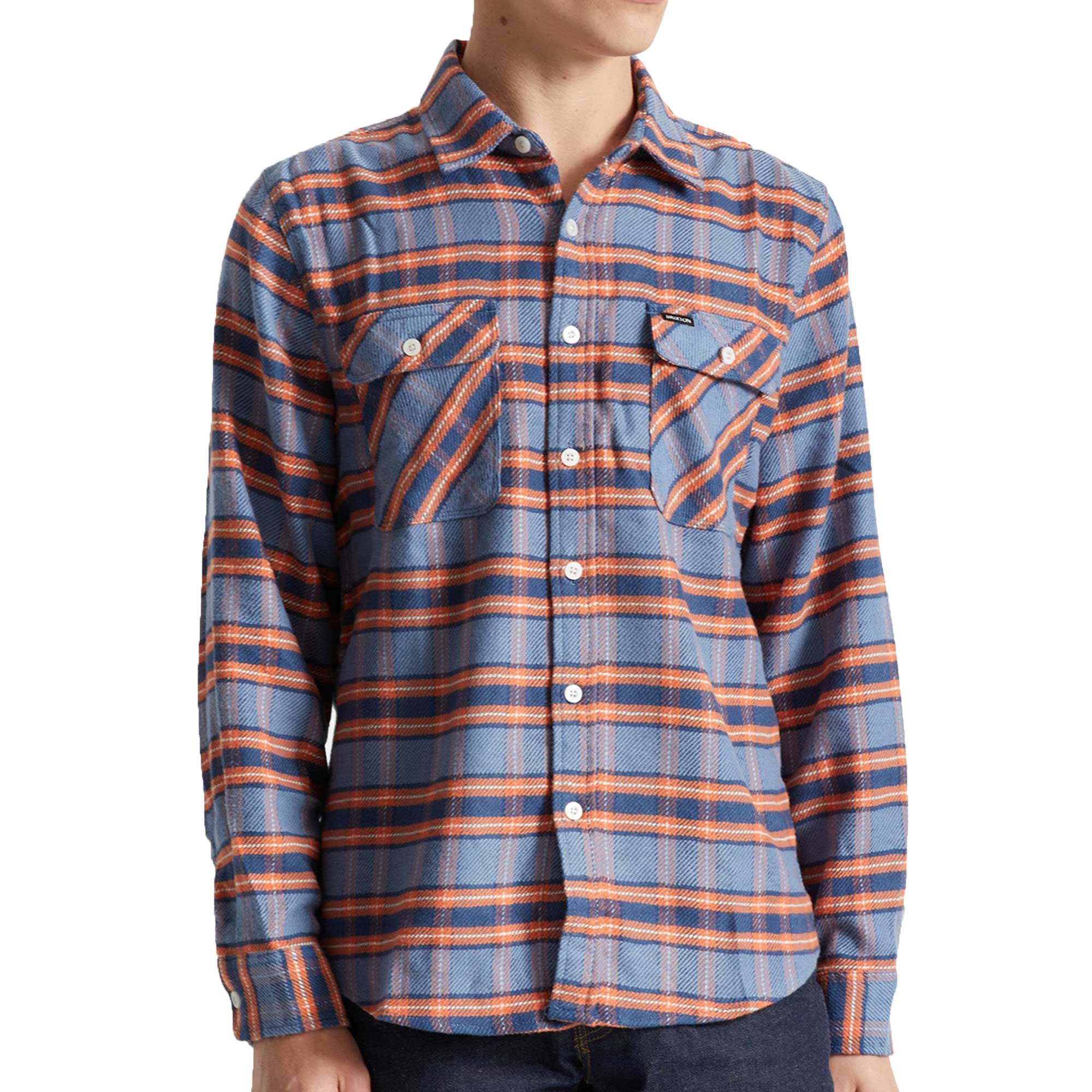 Bowery Flannel Slate Blue