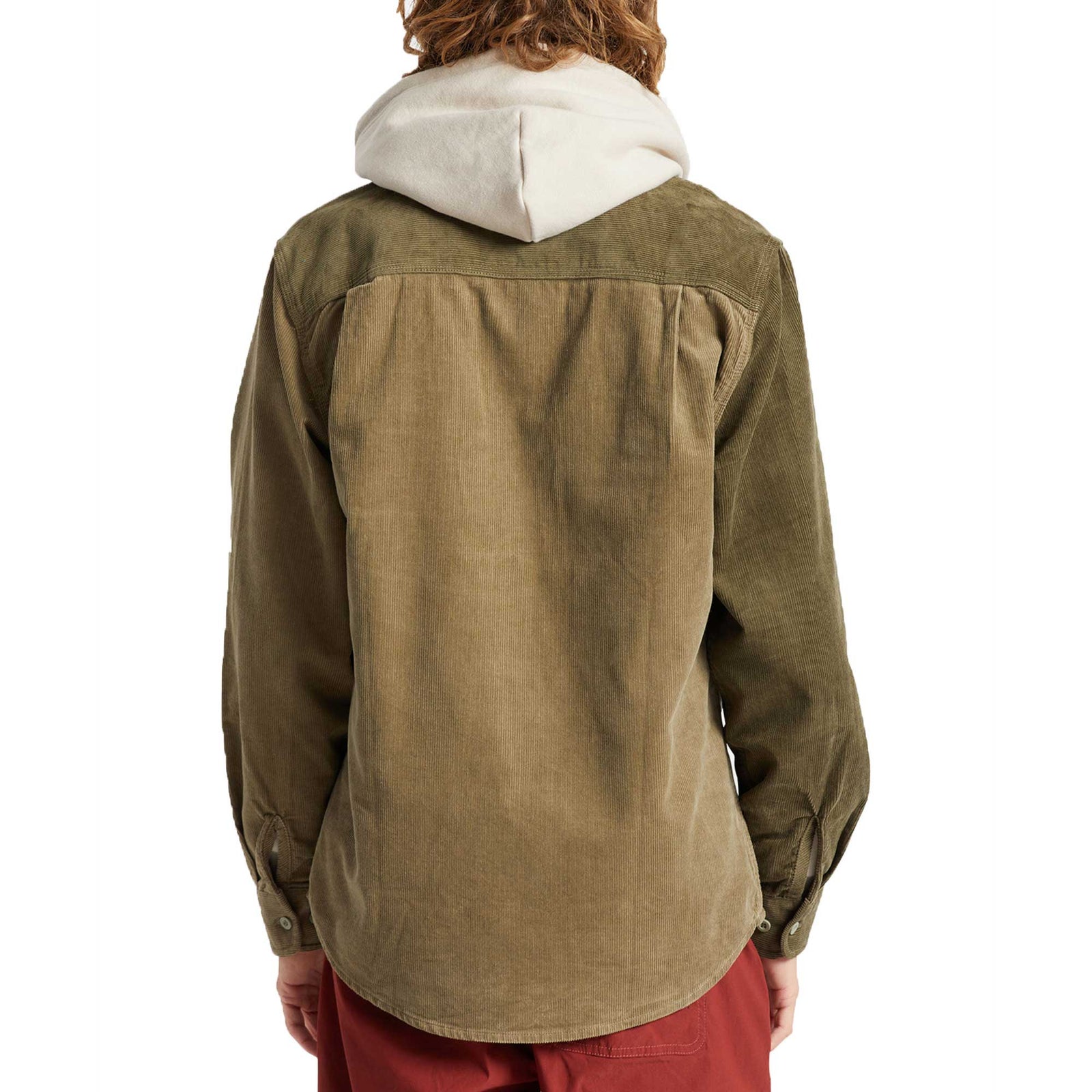 Bowery Corduroy L SFlannel Momer Military Olive