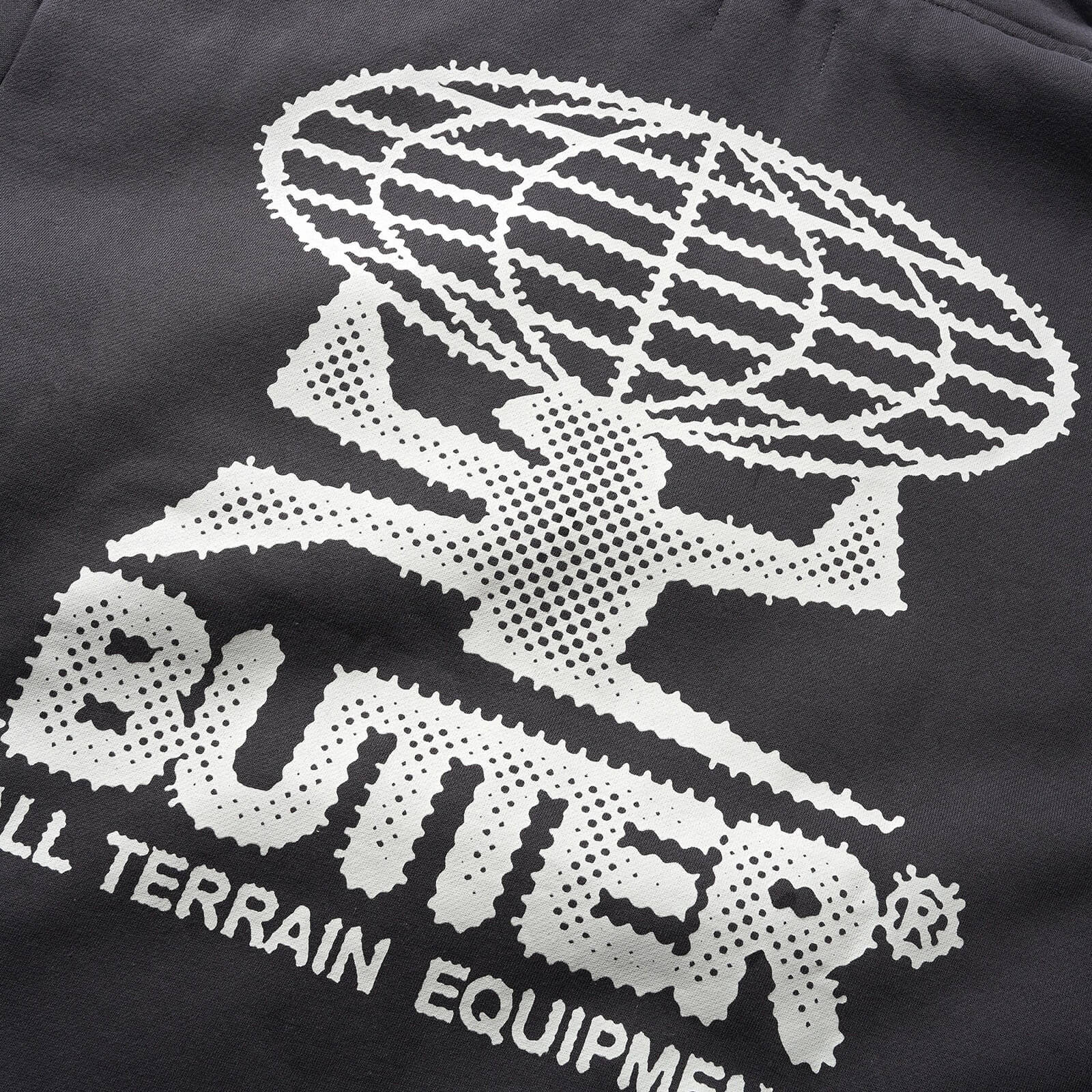 Terrain washed balck
