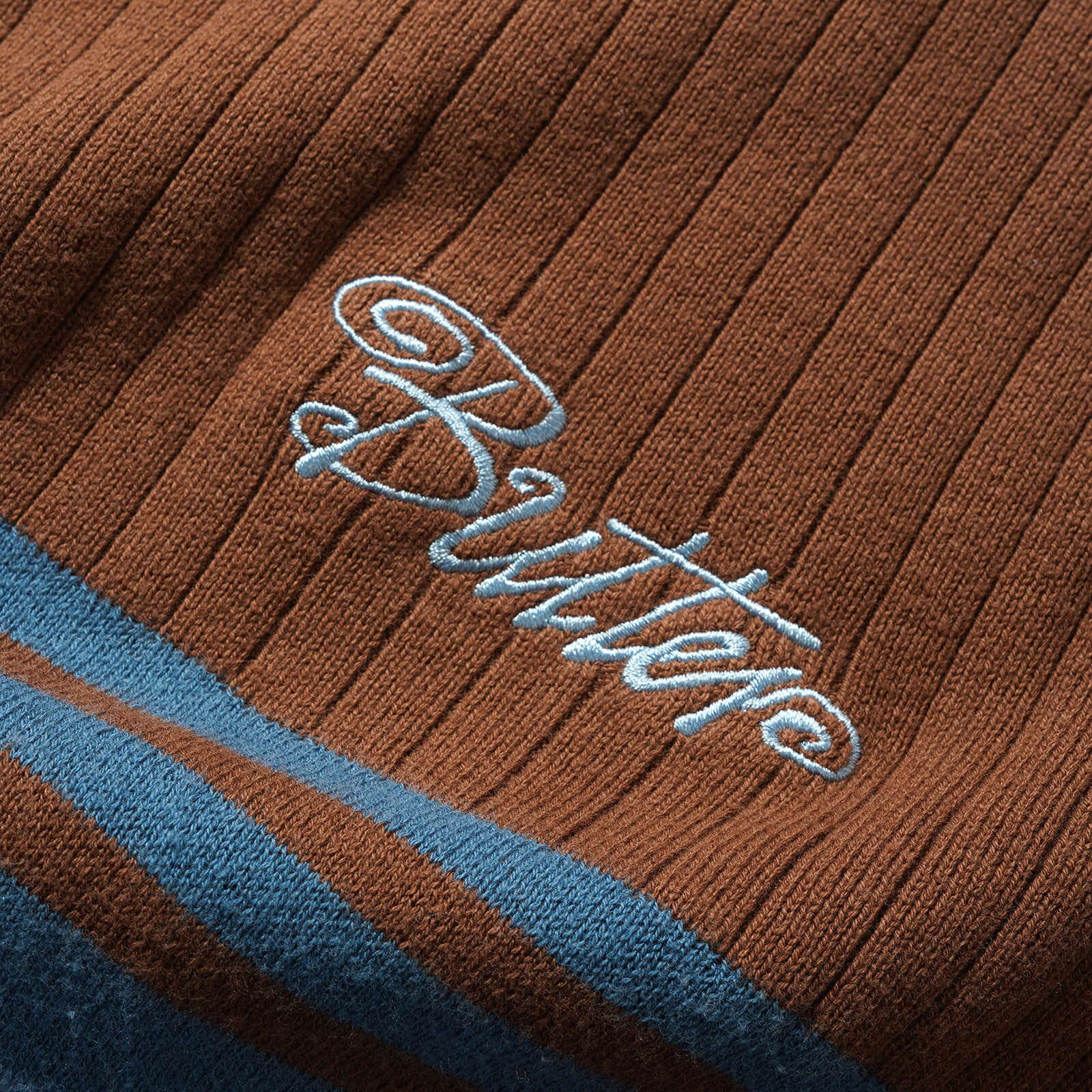 Crest Knit Brown