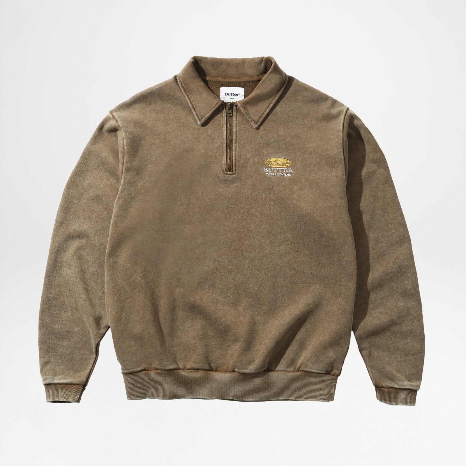 Crop 1/4 Brown