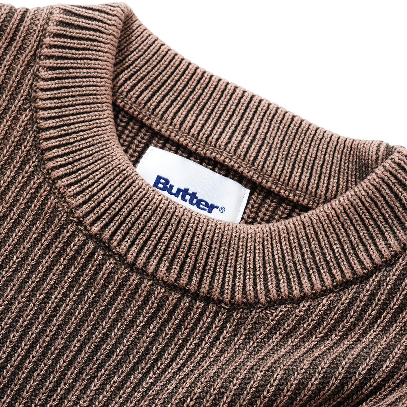 Bleach Knit Brown