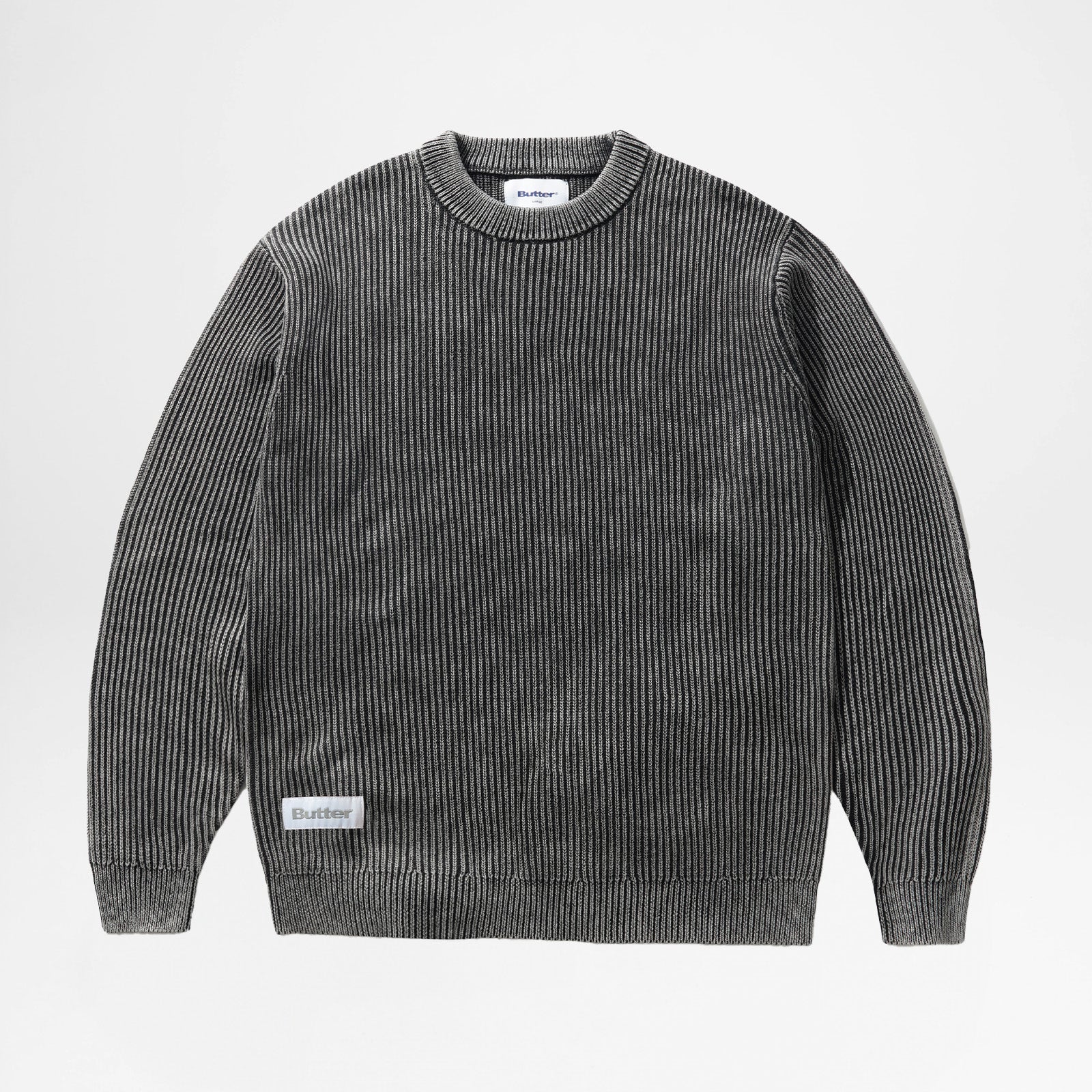 Bleach Knit Black