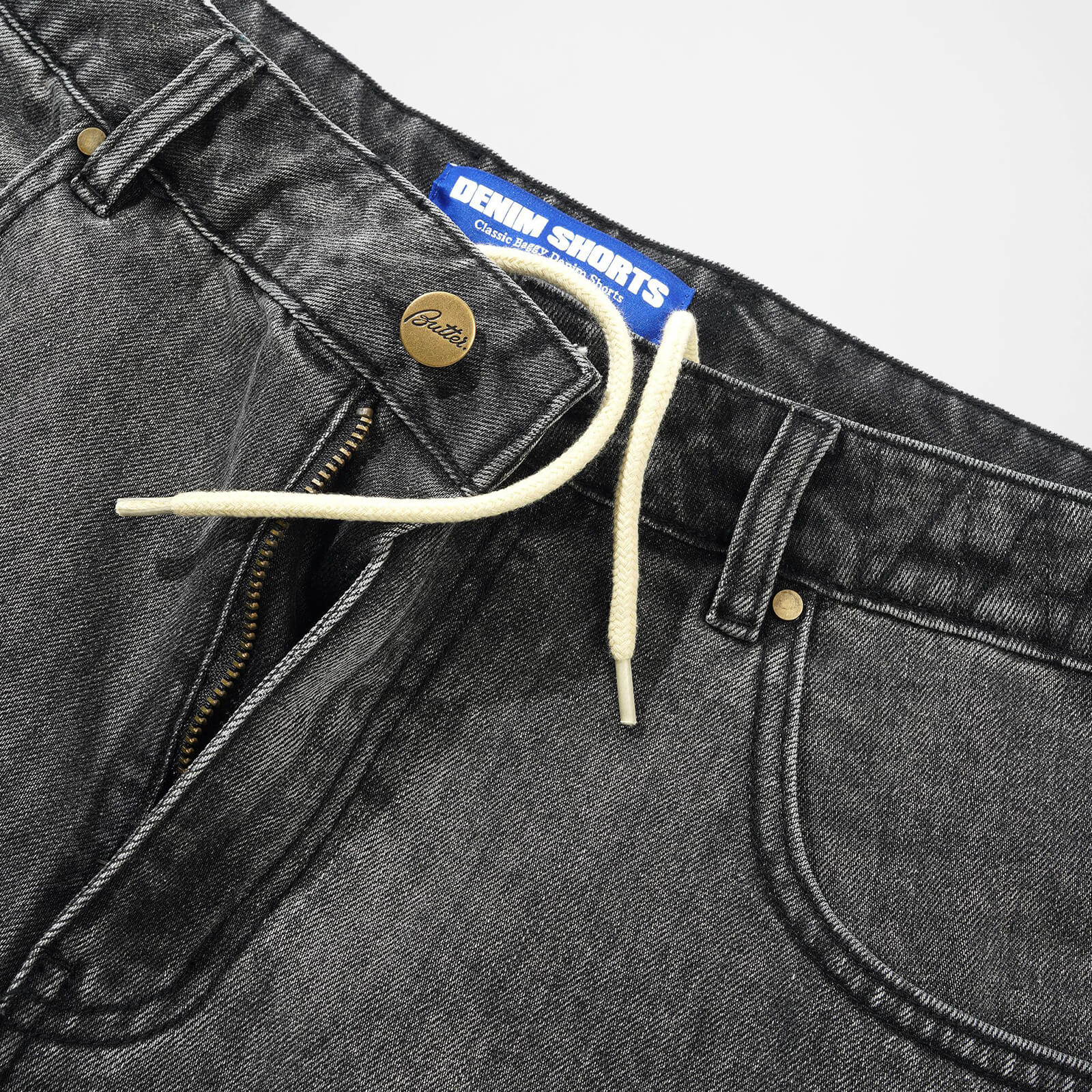 Stitch Denim Distressed Grey