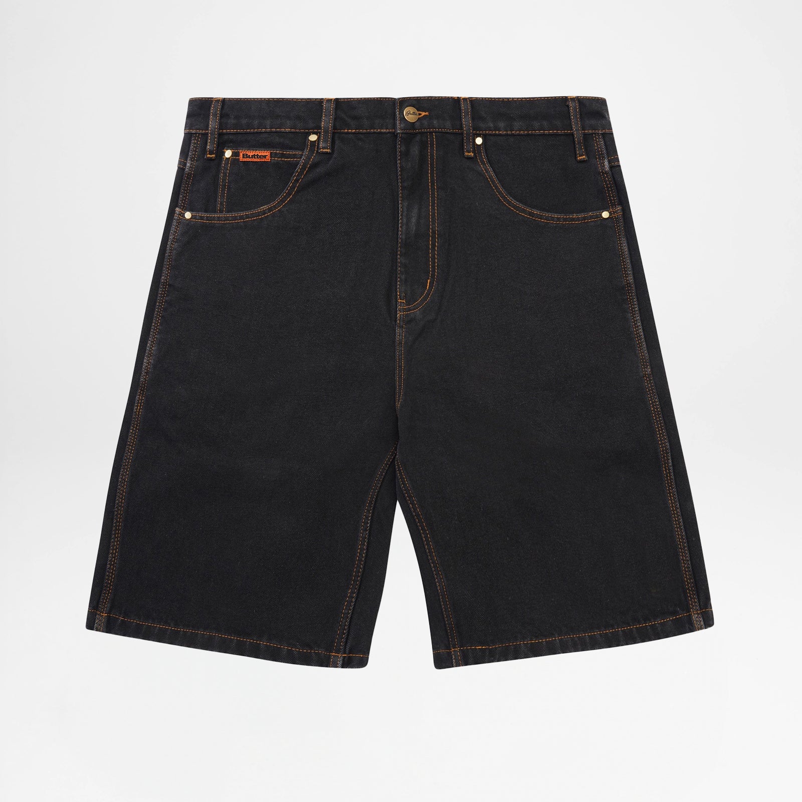 Baggy Denim Washed Black