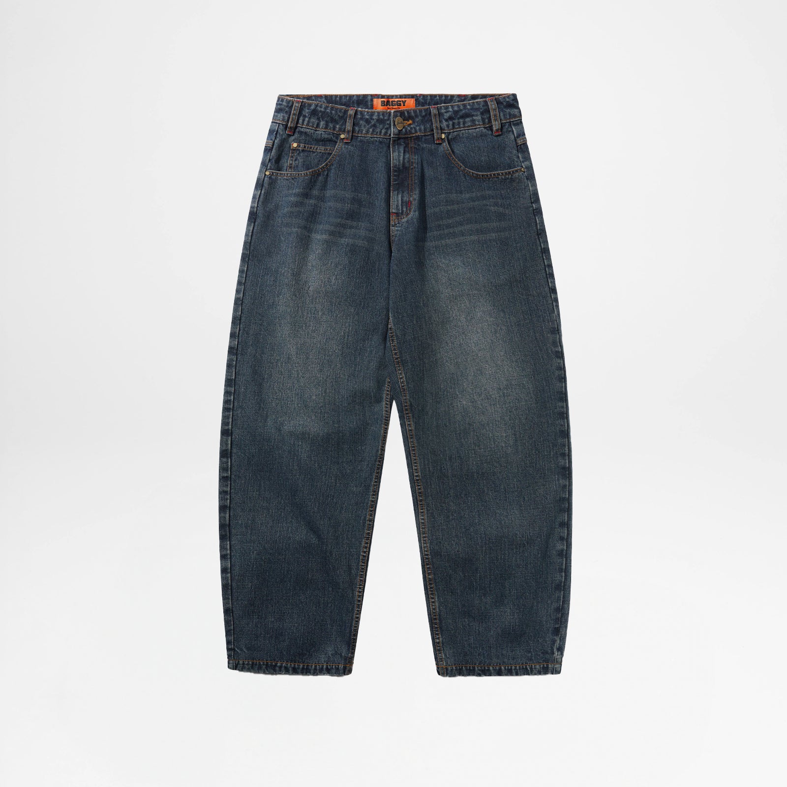 Blotch Denim Streaky Navy