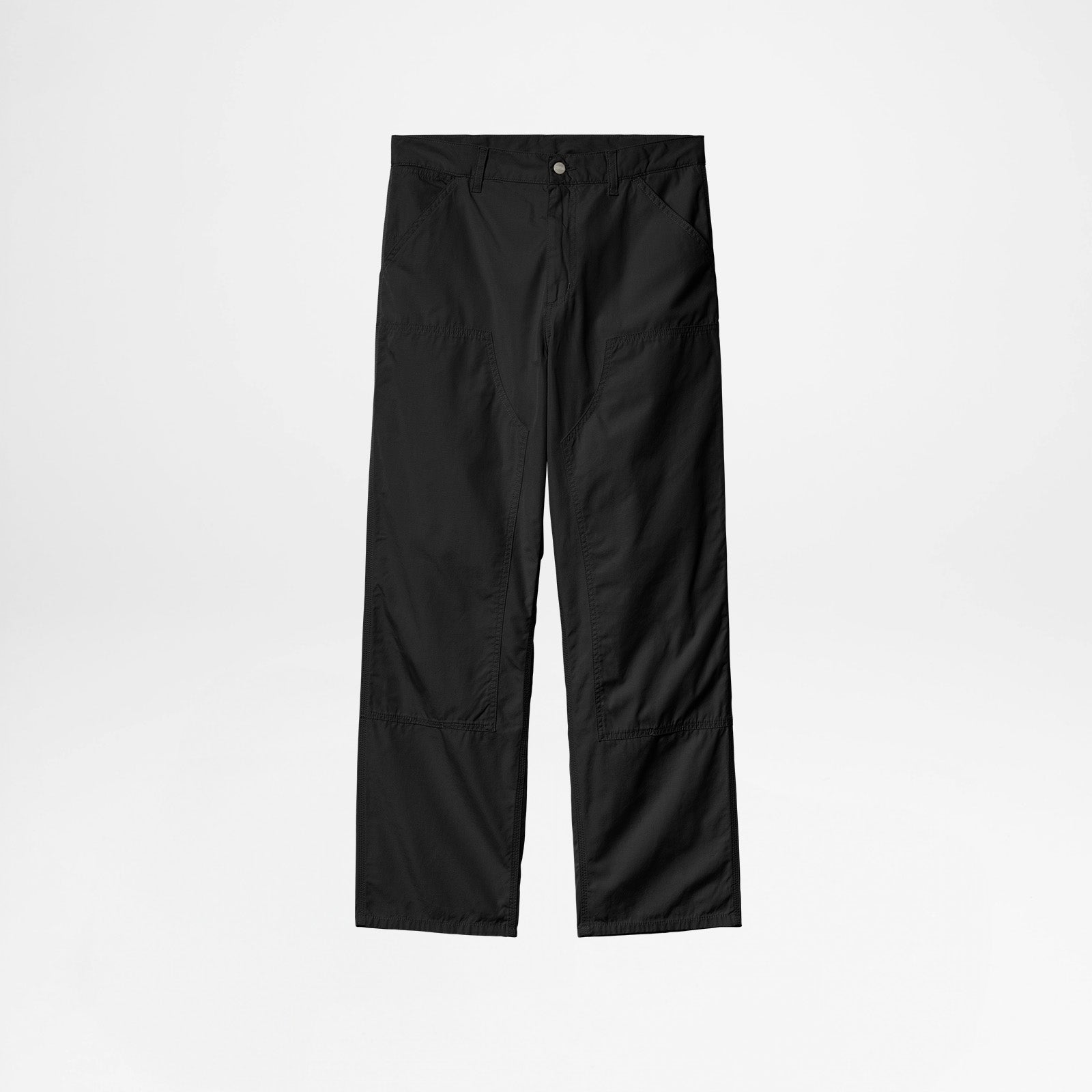 Double Knee Black rinsed