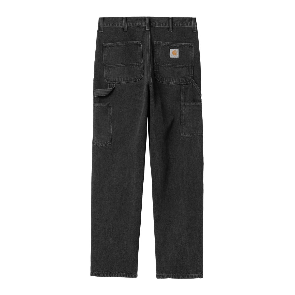 Double Knee Black stone washed