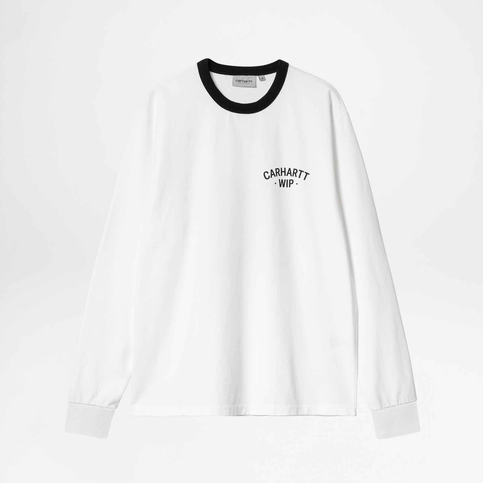 L/S 89 Ringer White / Black heavy enzyme wash