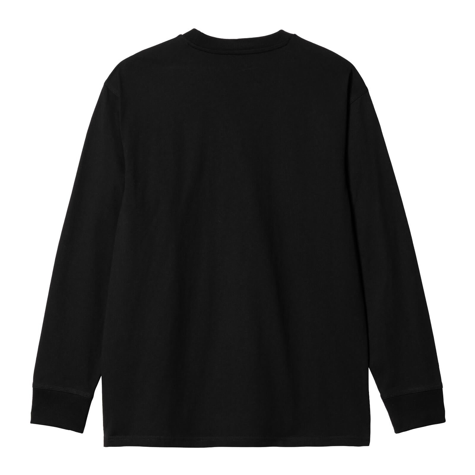 L/S American Script Black