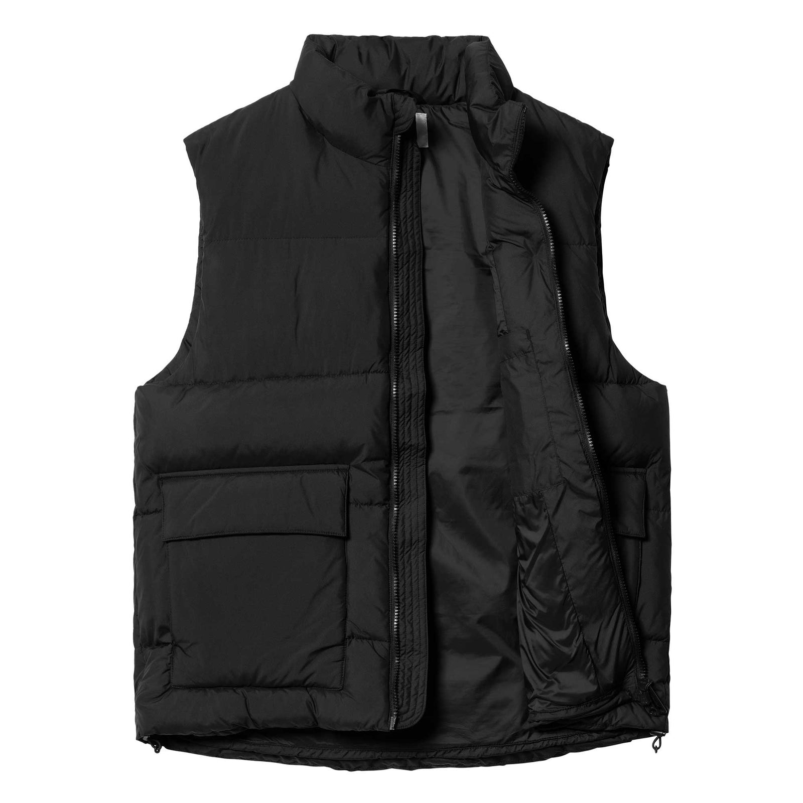 Springfield Vest Black Misty Grey