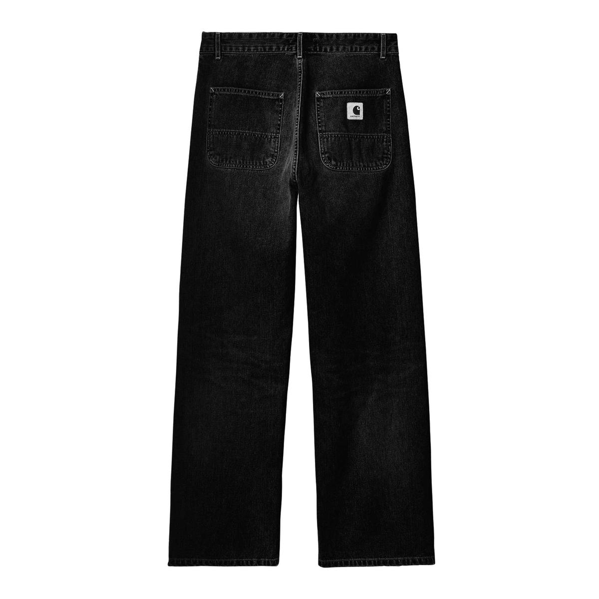 Girls Simple Black stone washed