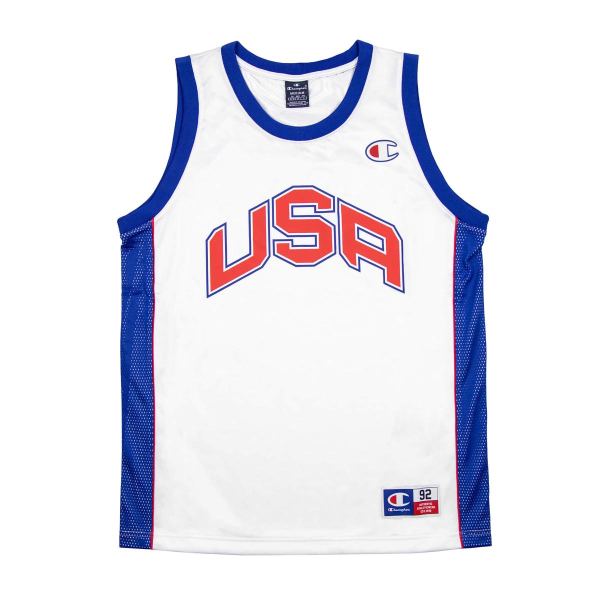 Jersey USA Retro Sport White