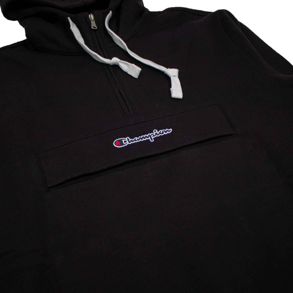 Half Zip Black