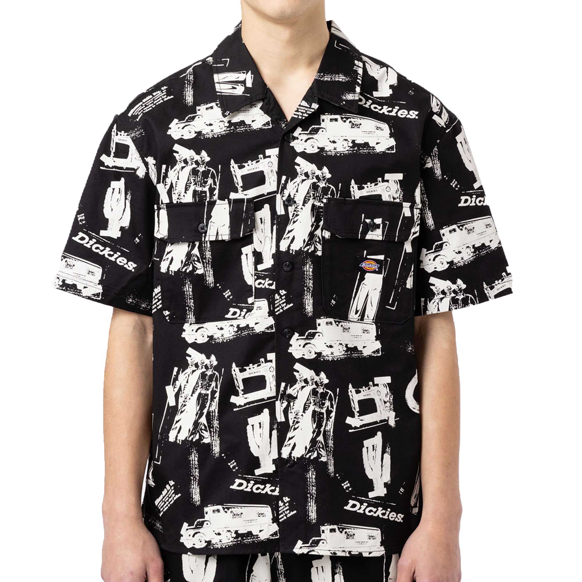Hemd100 AOP Shirt Black