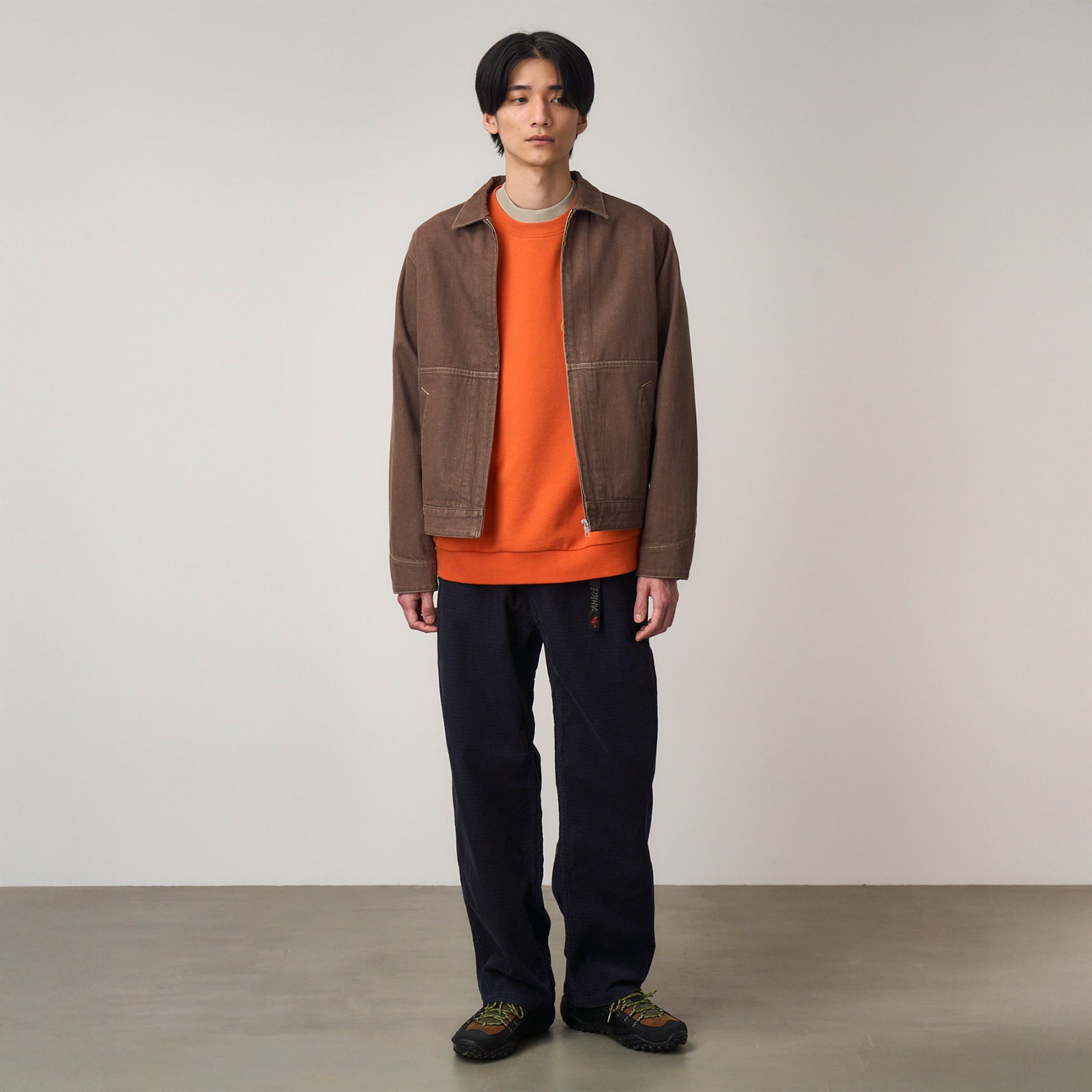 O.G. Grid Check Pant Double Navy