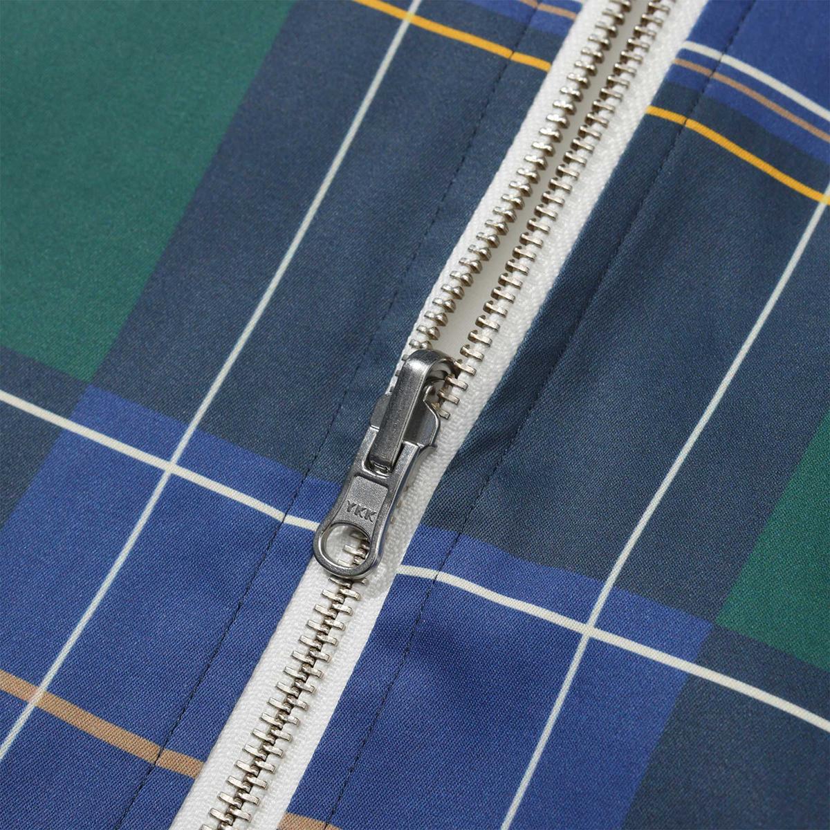 Unique Reversible Off White Green Checked