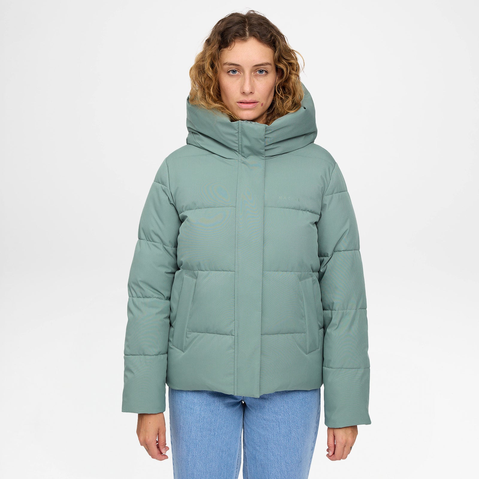 Basic Puffer Jacket Jade