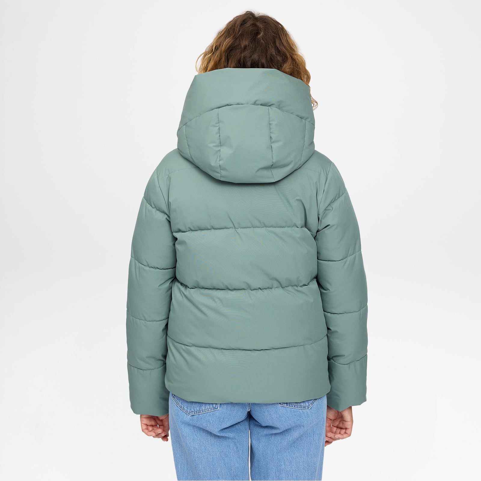 Basic Puffer Jacket Jade