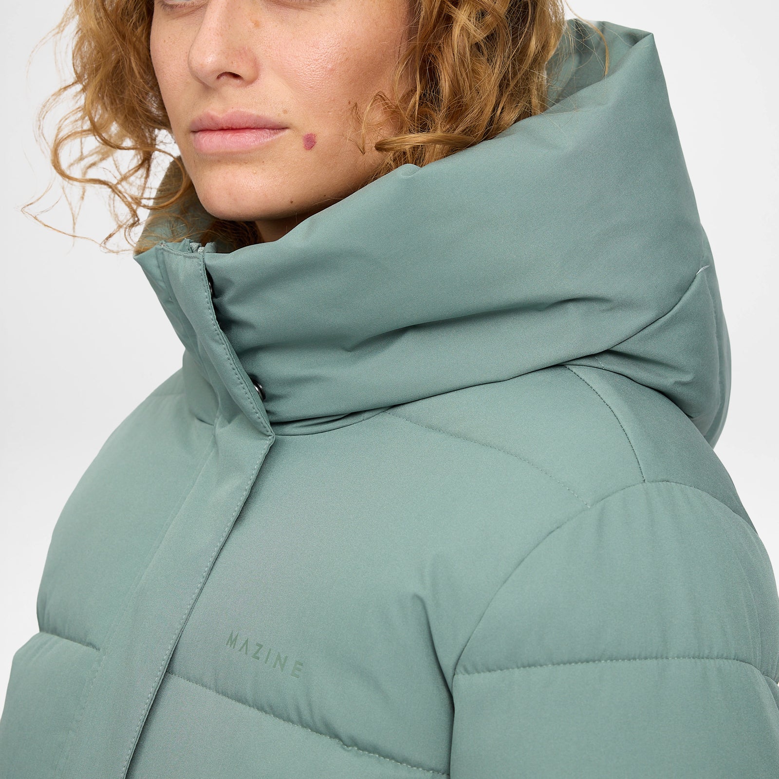 Basic Puffer Jacket Jade