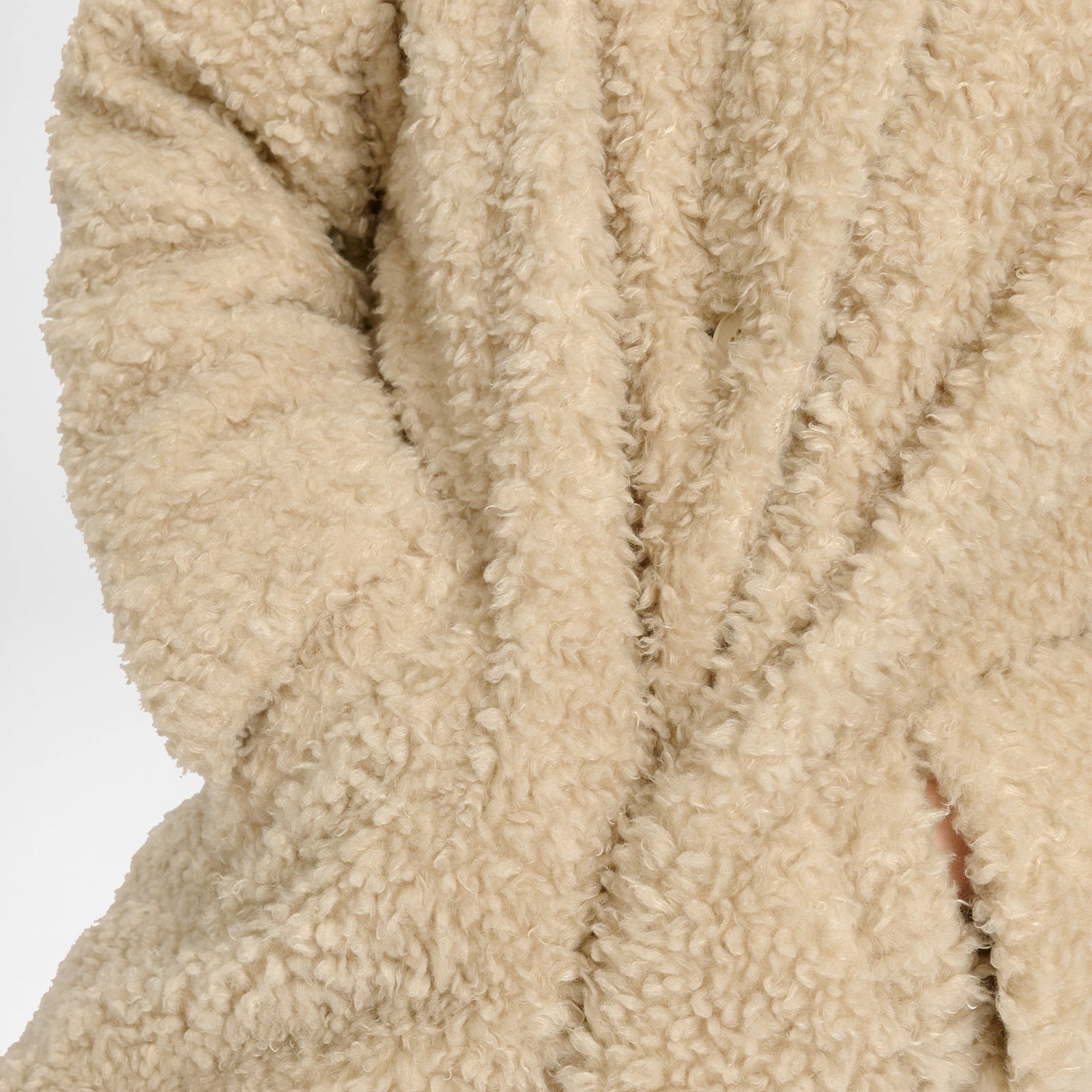 Faux-Fur Coat Natural