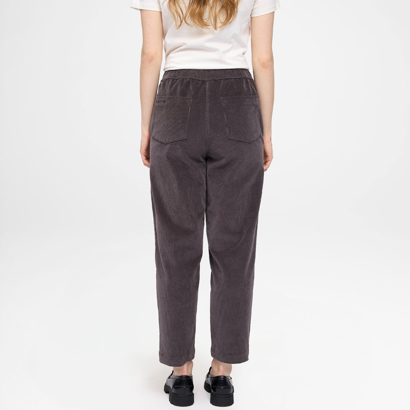 Corduroy Pants Eggplant