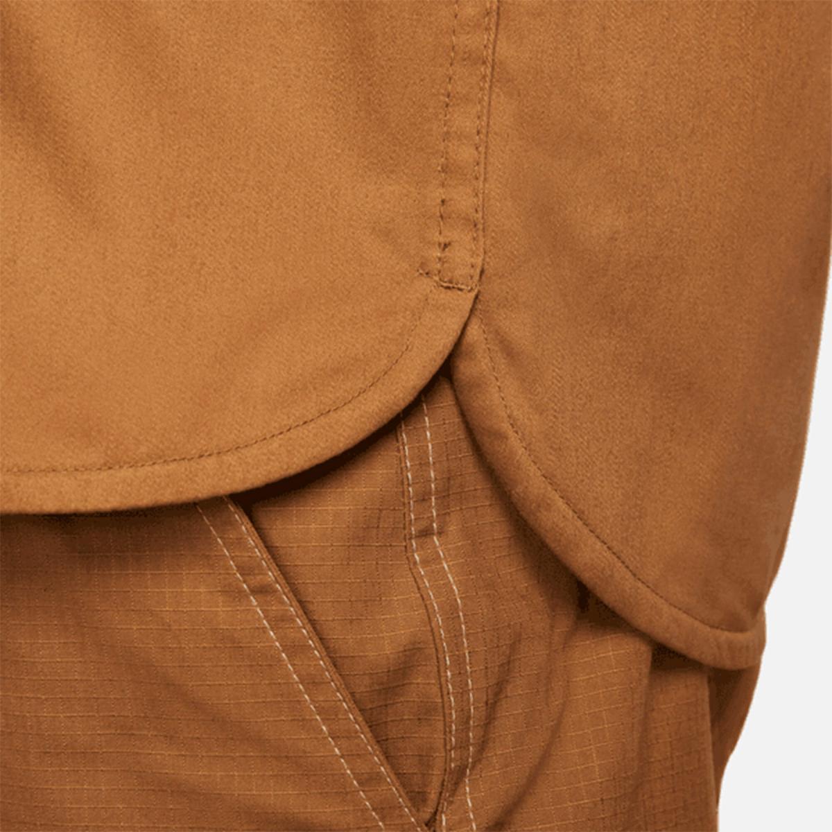 Skate Button Up Ale Brown