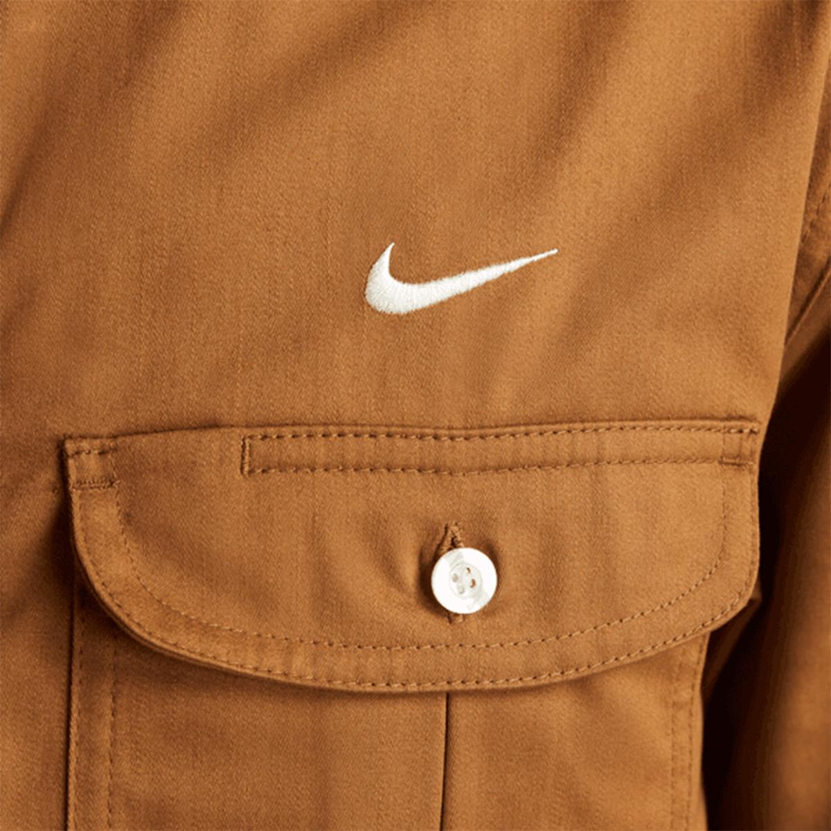 Skate Button Up Ale Brown