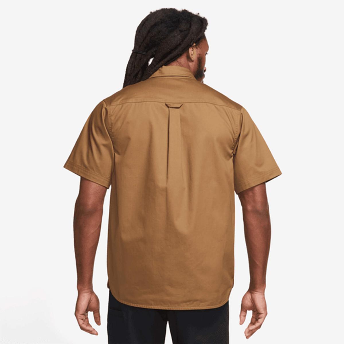 Skate Button Up Ale Brown