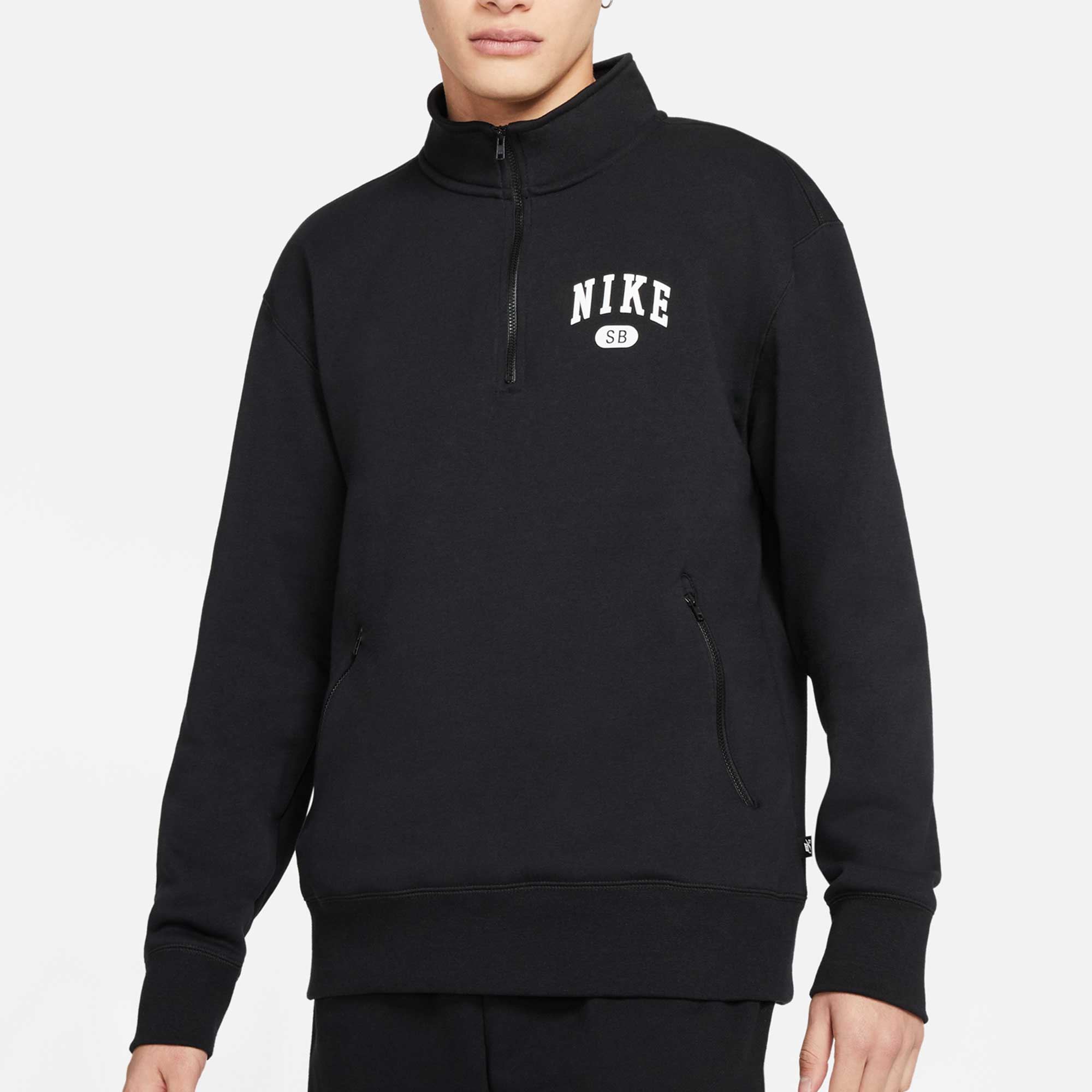 Half Zip Sweat March Radness Black