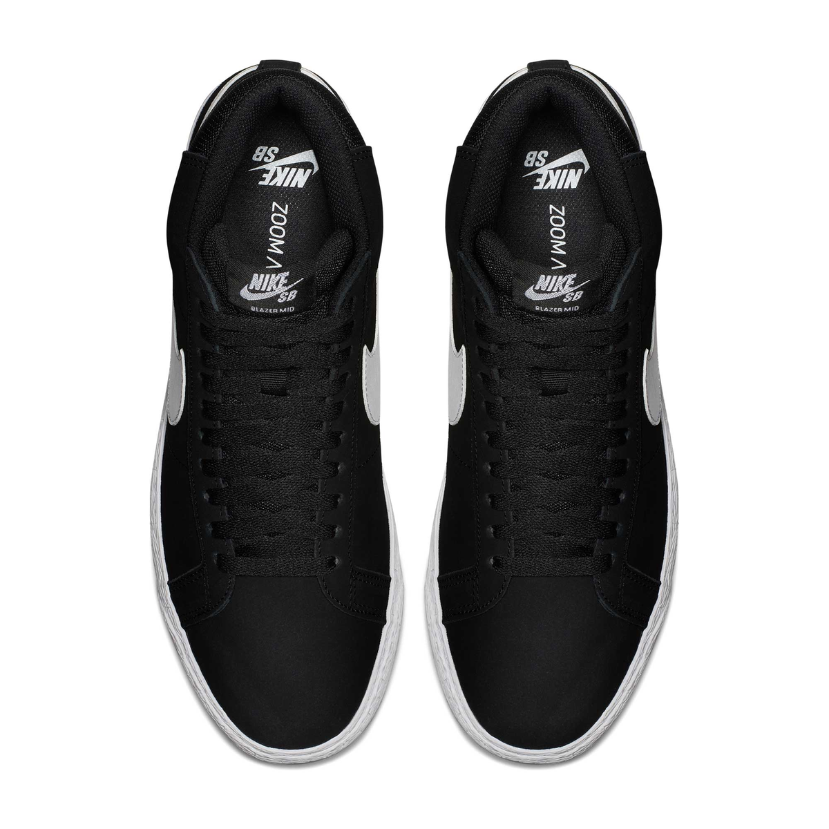 Zoom Blazer Mid Black White Curious Skateshop