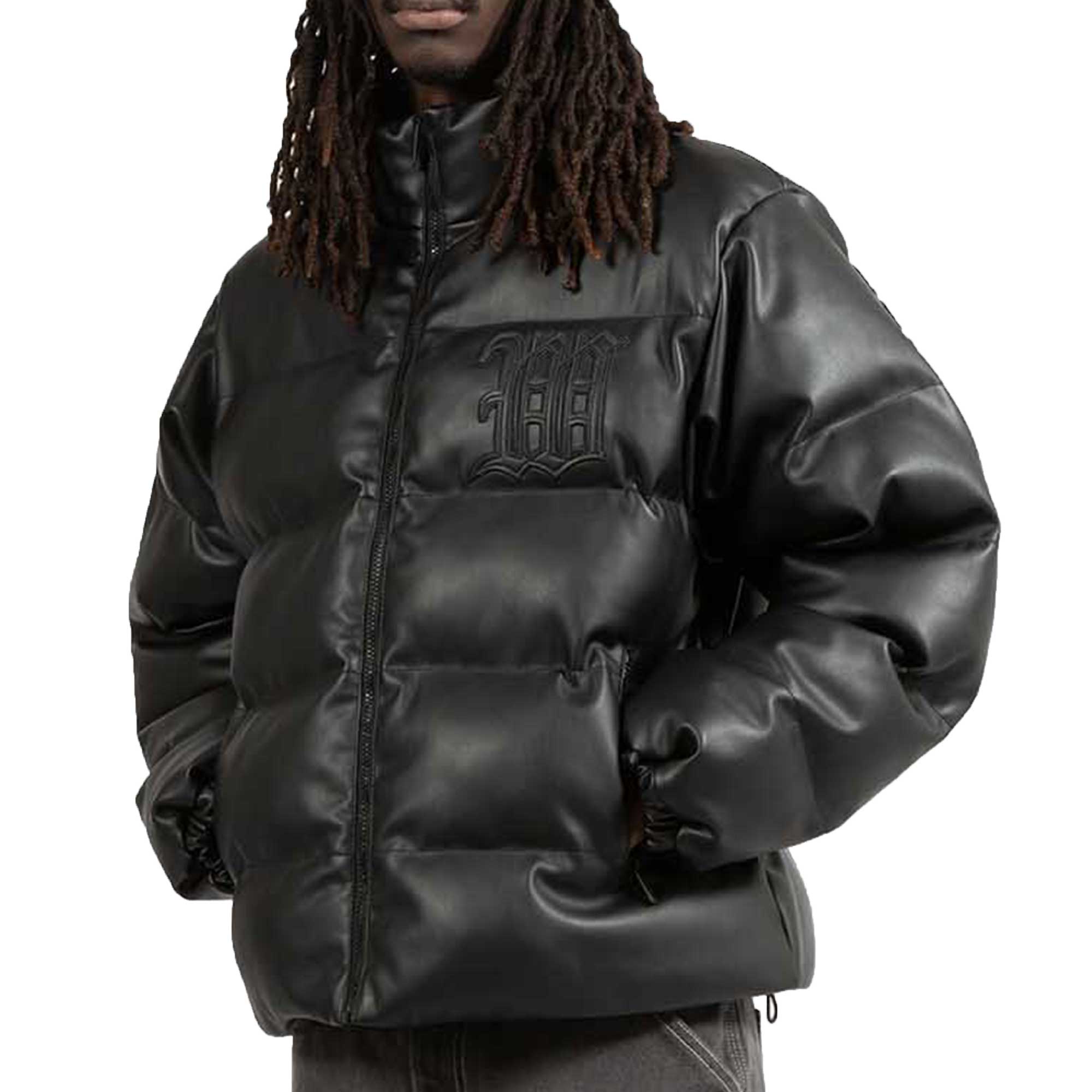 Kingdom Curve Puffer Jacket Black