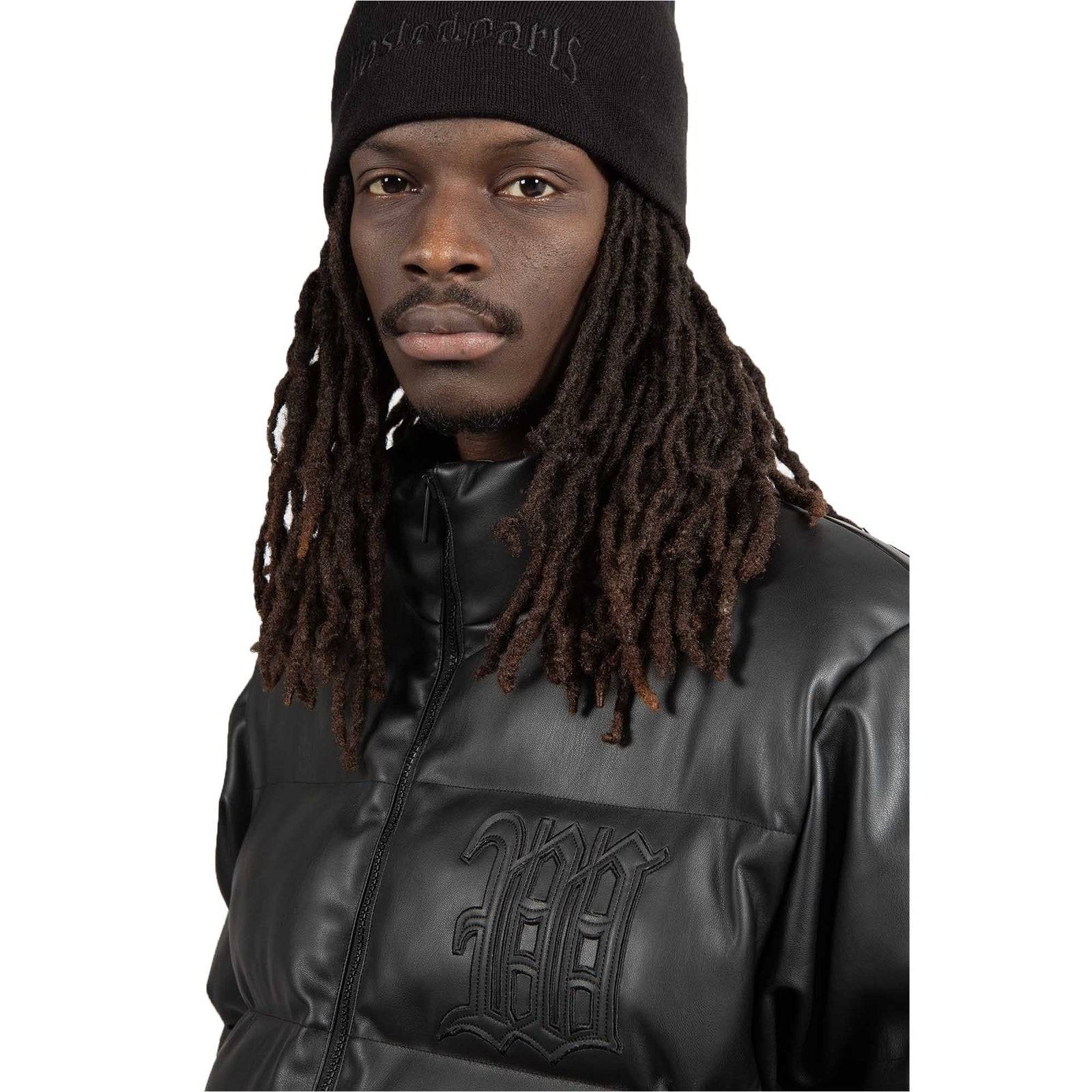 Kingdom Curve Puffer Jacket Black