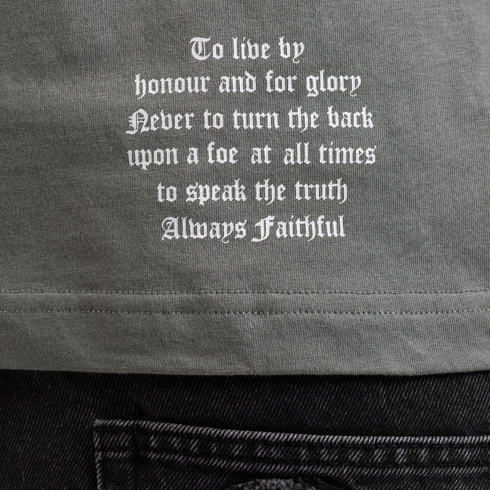Varg T-Age Faded Green