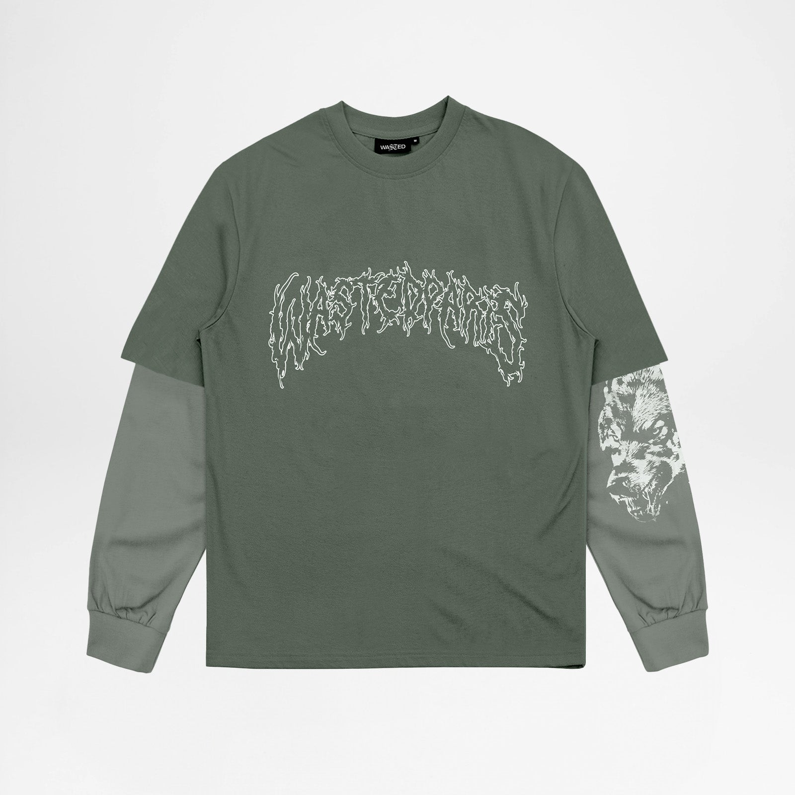 Varg T-Age Faded Green