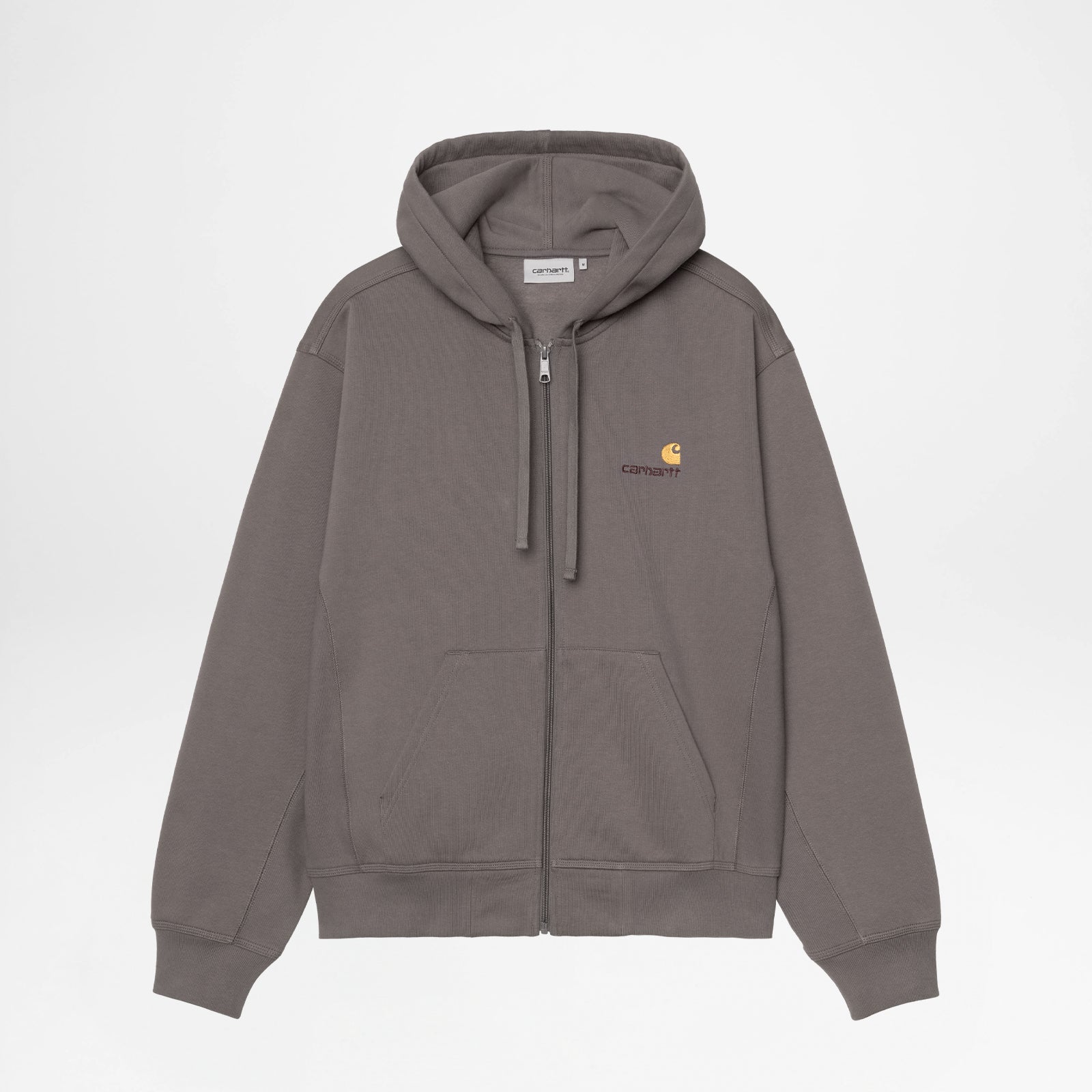 Hooded American Script Jacket Porphyry
