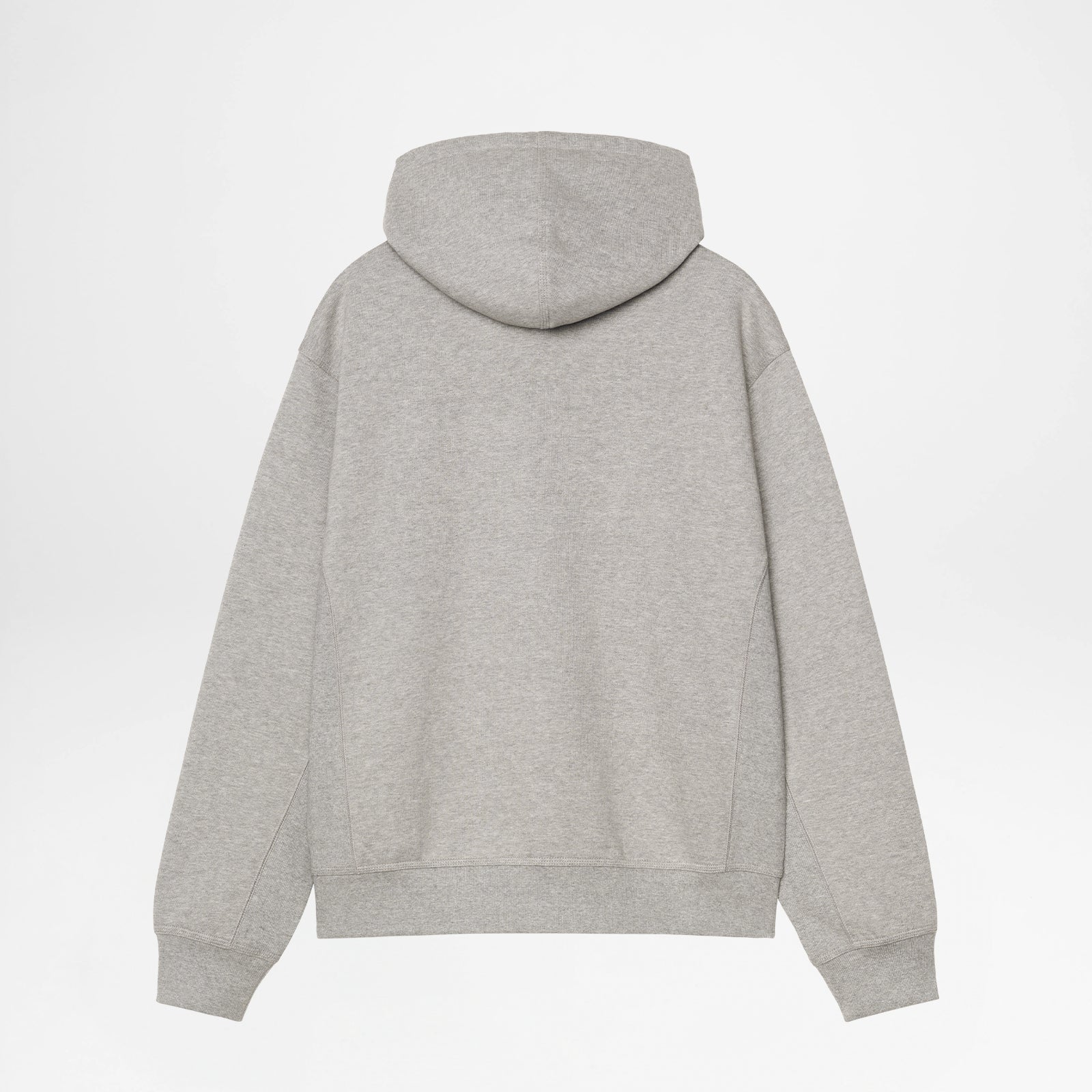 Hooded American Script Jacket Grey Heather