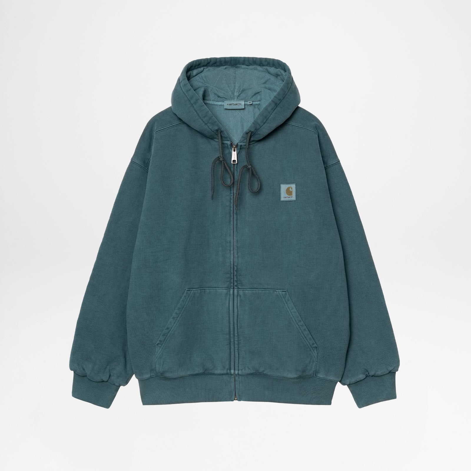Hooded Vista Deep Lagoon garment dyed