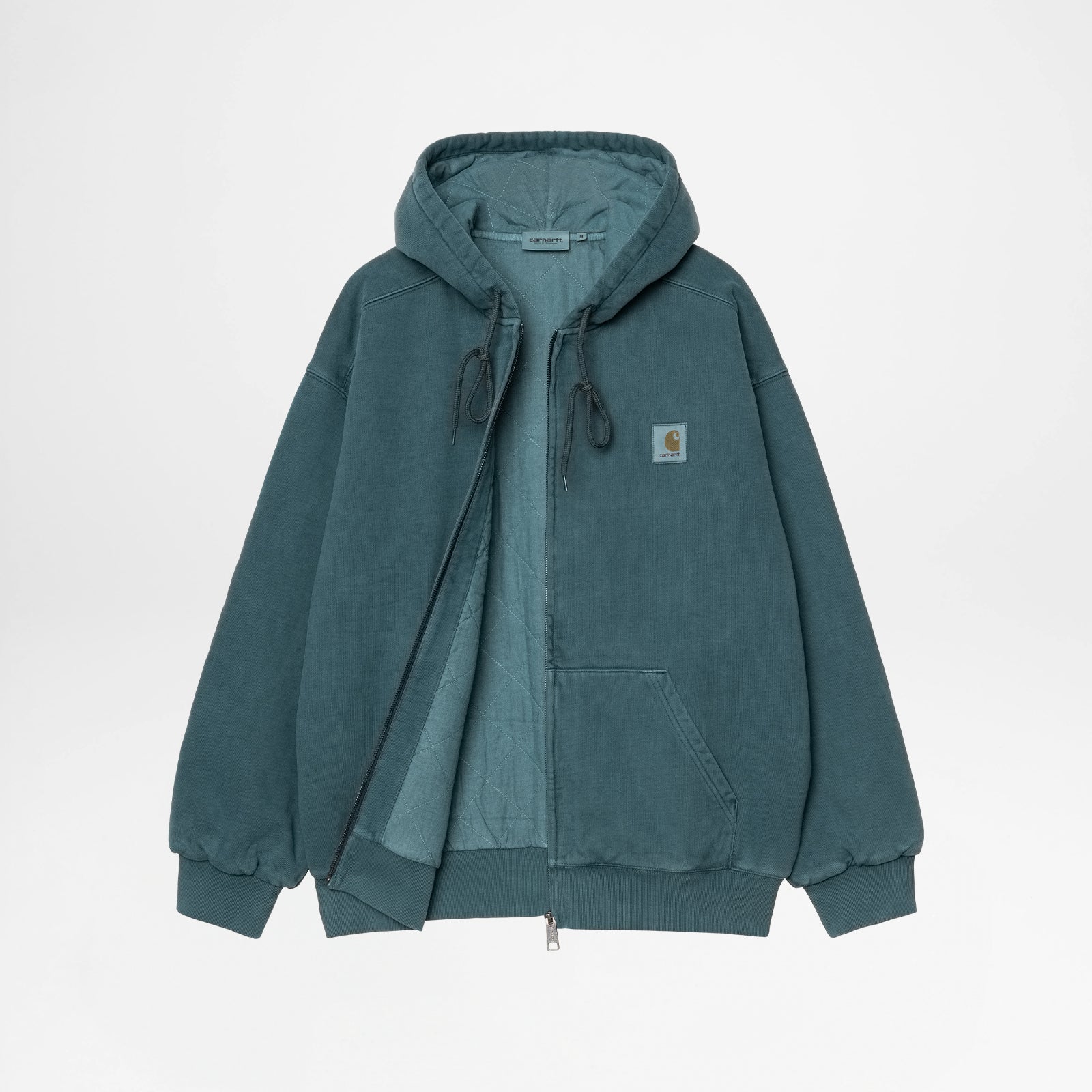 Hooded Vista Deep Lagoon garment dyed